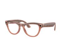 Ray - Ban Unisex Ray - Ban RW4014 Ray-Ban Meta (Gen 2) Skyler 6778M4 gafas inteligentes Inyectado Rosa Marrón Cat Eye Fotocromático