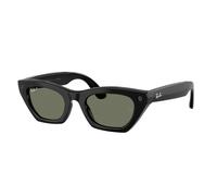 Ray - Ban Unisex Ray - Ban RW4015 Ray-Ban Meta (Gen 3) Zena 601/9A gafas inteligentes Inyectado Negro Verde Cat Eye Polarizado