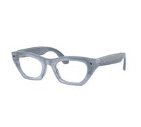 Ray - Ban Unisex Ray - Ban RW4015 Ray-Ban Meta (Gen 3) Zena 691410 gafas inteligentes Inyectado Gris Cat Eye Fotocromático