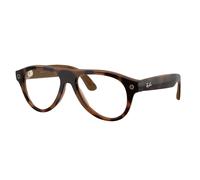 Ray - Ban Unisex Ray - Ban RW4016 Ray-Ban Meta (Gen 3) Aviator 6905M4 gafas inteligentes Inyectado Tortuga Marrón Piloto Fotocromático