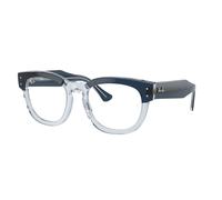 Ray - Ban Unisex Ray - Ban RX0298V MEGA HAWKEYE 8324 Monturas ópticas Acetato Azul Transparente Cuadrada Normal