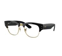 Ray - Ban Unisex Ray - Ban RX0316V MEGA CLUBMASTER 2000 Monturas ópticas Acetato Negro Transparente Cuadrada Normal