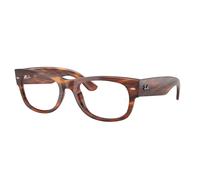 Ray - Ban Unisex Ray - Ban RX0832V MEGA WAYFARER II 2144 Monturas ópticas Acetato Marrón Transparente Cuadrada Normal