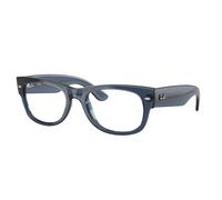 Ray - Ban Unisex Ray - Ban RX0832V MEGA WAYFARER II 8223 Monturas ópticas Acetato Azul Transparente Cuadrada Normal