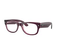 Ray - Ban Unisex Ray - Ban RX0832V MEGA WAYFARER II 8364 Monturas ópticas Acetato Rosa Transparente Cuadrada Normal