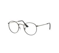 Ray - Ban Unisex Ray - Ban RX3447V ROUND METAL 3118 Monturas ópticas Metal Gris Redonda Normal