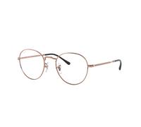 Ray - Ban Unisex Ray - Ban RX3582V DAVID 2943 Monturas ópticas Metal Bronce Transparente Pantos Normal