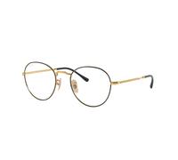 Ray - Ban Unisex Ray - Ban RX3582V DAVID 2946 Monturas ópticas Metal Negro Transparente Pantos Normal