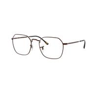 Ray - Ban Unisex Ray - Ban RX3694V JIM 2511 Monturas ópticas Metal Marrón Transparente Geométrico Normal