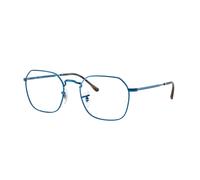 Ray - Ban Unisex Ray - Ban RX3694V JIM 2520 Monturas ópticas Metal Azul Transparente Geométrico Normal