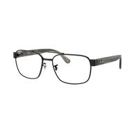 Ray - Ban Unisex Ray - Ban RX3751V 2509 Monturas ópticas Metal Negro Transparente Cuadrada Normal