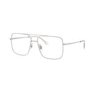 Ray - Ban Unisex Ray - Ban RX3758V ARI 2501 Monturas ópticas Metal Plata Transparente Cuadrada Normal