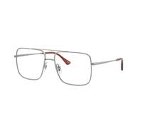 Ray - Ban Unisex Ray - Ban RX3758V ARI 2502 Monturas ópticas Metal Gris Transparente Cuadrada Normal
