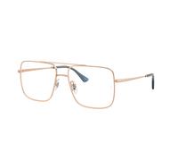 Ray - Ban Unisex Ray - Ban RX3758V ARI 3094 Monturas ópticas Metal Oro Transparente Cuadrada Normal