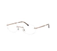 Ray - Ban Unisex Ray - Ban RX3767V 3207 Monturas ópticas Metal Rosa Transparente Redonda Normal