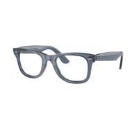 Ray - Ban Unisex Ray - Ban RX4340V WAYFARER EASE 8223 Monturas ópticas Acetato Azul Transparente Cuadrada Normal