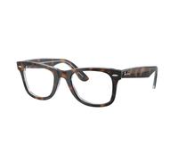 Ray - Ban Unisex Ray - Ban RX4340V WAYFARER EASE 8401 Monturas ópticas Acetato Tortuga Transparente Cuadrada Normal