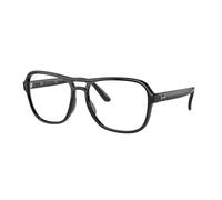 Ray - Ban Unisex Ray - Ban RX4356V STATESIDE 2000 Monturas ópticas Nylon Negro Transparente Cuadrada Normal