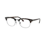 Ray - Ban Unisex RX5154 CLUBMASTER 2012 Monturas ópticas Acetato Marrón Transparente Cuadrada Normal