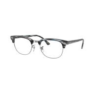 Ray - Ban Unisex Ray - Ban RX5154 CLUBMASTER 5750 Monturas ópticas Acetato Azul Transparente Cuadrada Normal