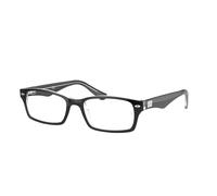 Ray - Ban Unisex Ray - Ban RX5206 2034 Monturas ópticas Acetato Negro Transparente Cuadrada Normal