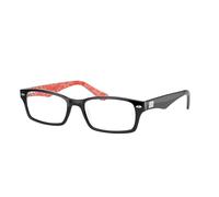 Ray - Ban Unisex Ray - Ban RX5206 2479 Monturas ópticas Acetato Negro Transparente Cuadrada Normal