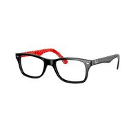 Ray - Ban Unisex Ray - Ban RX5228 2479 Monturas ópticas Acetato Negro Transparente Cuadrada Normal