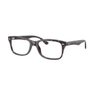 Ray - Ban Unisex Ray - Ban RX5228 8424 Monturas ópticas Acetato Azul Transparente Cuadrada Normal