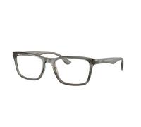 Ray - Ban Unisex Ray - Ban RX5279 8453 Monturas ópticas Acetato Gris Transparente Cuadrada Normal