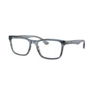 Ray - Ban Unisex Ray - Ban RX5279 8456 Monturas ópticas Acetato Azul Transparente Cuadrada Normal