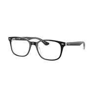 Ray - Ban Unisex Ray - Ban RX5375 2034 Monturas ópticas Acetato Negro Transparente Cuadrada Normal