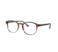 Ray - Ban Unisex Ray - Ban RX5417 8251 Monturas ópticas Acetato Marrón Transparente Pantos Normal