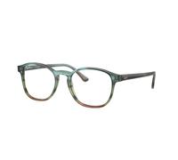 Ray - Ban Unisex Ray - Ban RX5417 8252 Monturas ópticas Acetato Multicolor Transparente Pantos Normal