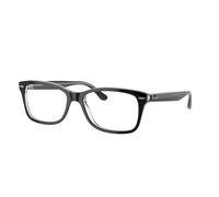 Ray - Ban Unisex Ray - Ban RX5428 2034 Monturas ópticas Acetato Negro Transparente Cuadrada Normal