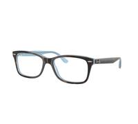 Ray - Ban Unisex Ray - Ban RX5428 5883 Monturas ópticas Acetato Marrón Transparente Cuadrada Normal
