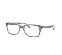 Ray - Ban Unisex Ray - Ban RX5428 8111 Monturas ópticas Acetato Gris Transparente Cuadrada Normal