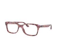 Ray - Ban Unisex Ray - Ban RX5428 8175 Monturas ópticas Acetato Rojo Transparente Cuadrada Normal