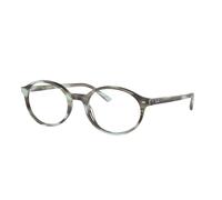 Ray - Ban Unisex Ray - Ban RX5429 GERMAN 8356 Monturas ópticas Acetato Verde Transparente Redonda Normal