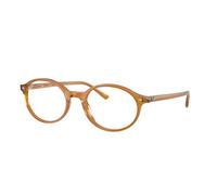 Ray - Ban Unisex Ray - Ban RX5429 GERMAN 8439 Monturas ópticas Acetato Beige Transparente Redonda Normal