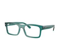 Ray - Ban Unisex Ray - Ban RX5435 8513 Monturas ópticas Acetato Gris Transparente Cuadrada Normal