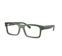 Ray - Ban Unisex Ray - Ban RX5435 8514 Monturas ópticas Acetato Verde Transparente Cuadrada Normal