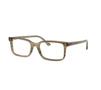 Ray - Ban Unisex Ray - Ban RX5445 8454 Monturas ópticas Acetato Verde Transparente Cuadrada Normal