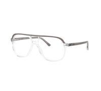 Ray - Ban Unisex Ray - Ban RX5698 8111 Monturas ópticas Acetato Gris Transparente Cuadrada Normal