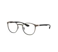 Ray - Ban Unisex Ray - Ban RX6355 2620 Monturas ópticas Metal Gris Transparente Pantos Normal