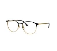 Ray - Ban Unisex Ray - Ban RX6375 2890 Monturas ópticas Metal Negro Transparente Pantos Normal
