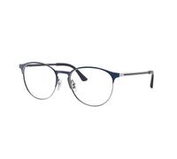 Ray - Ban Unisex Ray - Ban RX6375 2981 Monturas ópticas Metal Azul Transparente Pantos Normal