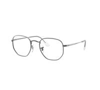 Ray - Ban Unisex Ray - Ban RX6448 HEXAGONAL 2502 Monturas ópticas Metal Gris Transparente Geométrico Normal
