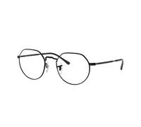 Ray - Ban Unisex Ray - Ban RX6465 JACK 2509 Monturas ópticas Metal Negro Transparente Geométrico Normal