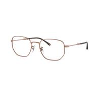 Ray - Ban Unisex Ray - Ban RX6496 3094 Monturas ópticas Metal Oro Transparente Geométrico Normal