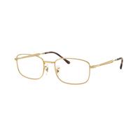 Ray - Ban Unisex Ray - Ban RX6533 2500 Monturas ópticas Metal Oro Transparente Pillow Normal